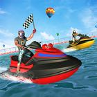 Water Jet Ski Boat Racing Game Zeichen