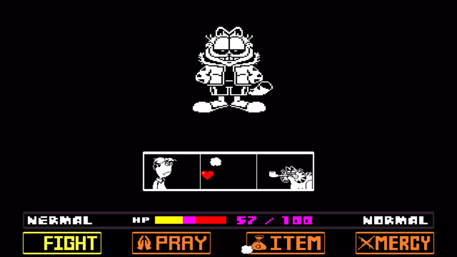 Undertale Fangame - PRAY Attacks - Bad Monday Simulator #undertale #sa