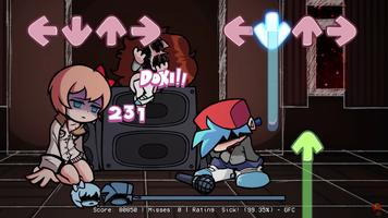 FNF Doki - DDTO : Bad Ending الملصق