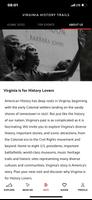 Virginia History Trails تصوير الشاشة 1