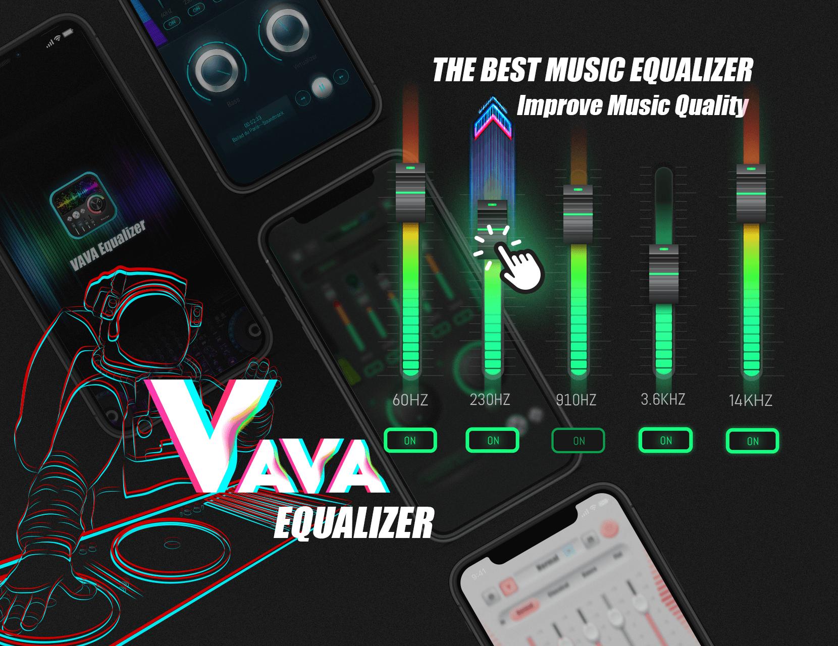 Обои усилитель андроид. Equalizer Music mobile app.