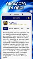 Oroscopo di Oggi الملصق