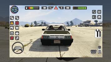 Classic Vaz 2108 Mafia Driving captura de pantalla 1