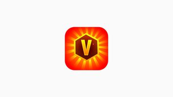 V Symbol - Stylish Font Symbol الملصق