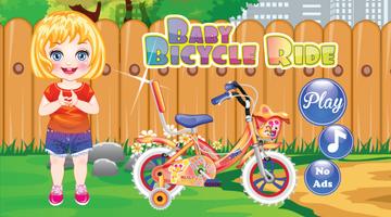 Baby Bicycle Ride Affiche
