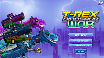 T-rex Dinosaur War پوسٹر