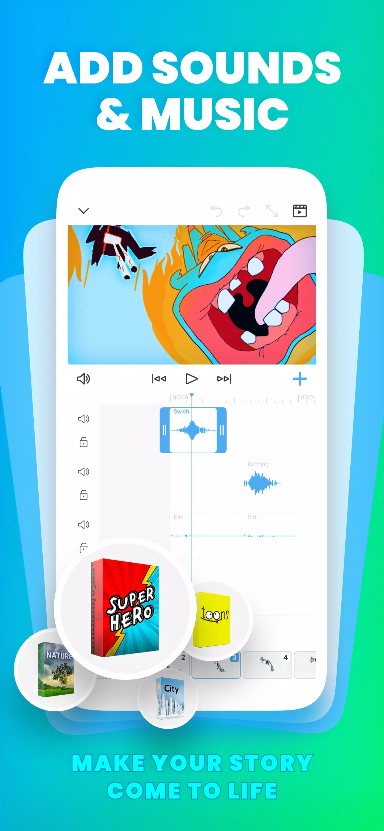 FlipaClip Draw 2D Animation screenshot