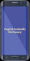 English To Icelandic Dictionary plakat