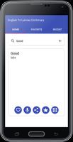 English To Latvian Dictionary screenshot 1