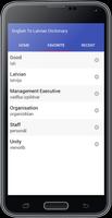 English To Latvian Dictionary 스크린샷 3