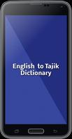 English To Tajik Dictionary Affiche