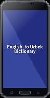 Poster English To Uzbek Dictionary