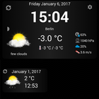 Weather & Clock Widget icône