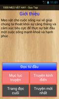 1000 Mẹo Vặt Hay Nhất Screenshot 1