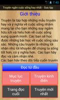 Truyện Ngắn Cuộc Sống Cực Hay imagem de tela 2