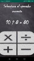 Mathematical operations game. screenshot 2
