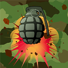 Simulated explosive grenade icon