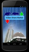 Indian Share market Affiche