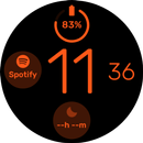 Big Text - Digital Watchface APK