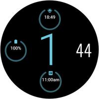 برنامه‌نما Big Text - Digital Watchface عکس از صفحه