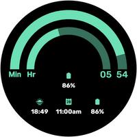 Poster HalfTime - WearOS Watchface