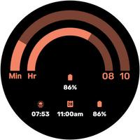 1 Schermata HalfTime - WearOS Watchface