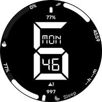 Segmented - watchface syot layar 2