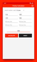 Parlay and Betting Calculator پوسٹر