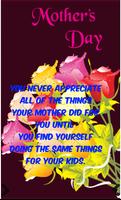 Mothers Day Greetings Plakat