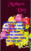 Mothers Day Greetings Affiche