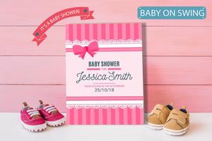 Baby Shower Invitation ảnh chụp màn hình 1