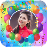 Birthday Frames أيقونة