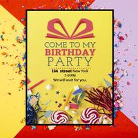 Birthday Invitation ảnh chụp màn hình 1