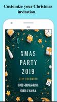 Christmas Party Invitation ảnh chụp màn hình 1