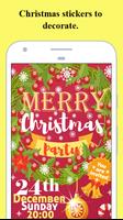 Christmas Party Invitation ảnh chụp màn hình 2