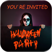 Halloween Party Invitation Zeichen