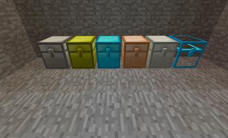 Chests iron mod for mcpe Ekran Görüntüsü 1