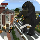 Big godzilla mod for mcpe أيقونة