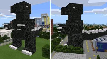 Big godzilla mod for mcpe screenshot 2