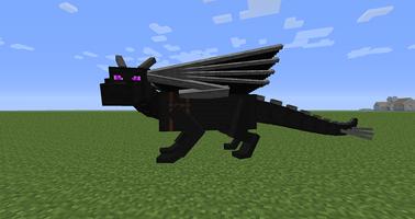 برنامه‌نما Black dragon mod for mcpe عکس از صفحه