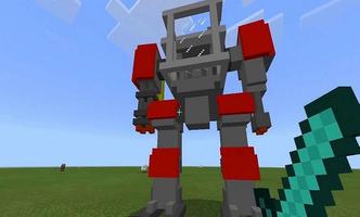 Defender robot mod for mcpe Poster