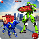 Robot Dog Pizza Delivery : Robot Games APK
