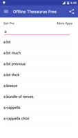 Offline Thesaurus Dictionary پوسٹر