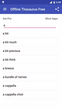Screenshot 15 for Offline Thesaurus Dictionary
