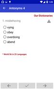 Antonyms & Synonyms Vocabulary screenshot 2