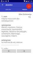 Dictionnaire Anglais Français capture d'écran 3