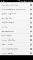 Prueba de Geografía Mundial captura de pantalla 3
