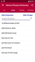 Offline Idioms & Phrases Dicti screenshot 1