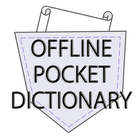 Offline Pocket English Diction icône