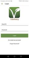 V Delivery - Customer App poster